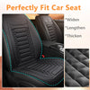 1/2pcs Winter Heated Car Seat Cover 12V Heating Warmer Car Seat Cushion Auto Universal Car Seat Protector Cloak Cover Pads Set