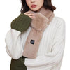 Heating Scarf USB Rechargeable Electric Heated Scarf Soft Three-gear Temperature Control Neck Wrap Warmer for Women Men